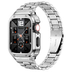 Avelon příslušenství pro Apple Watch s nerezovým pouzdrem a ocelovým páskem