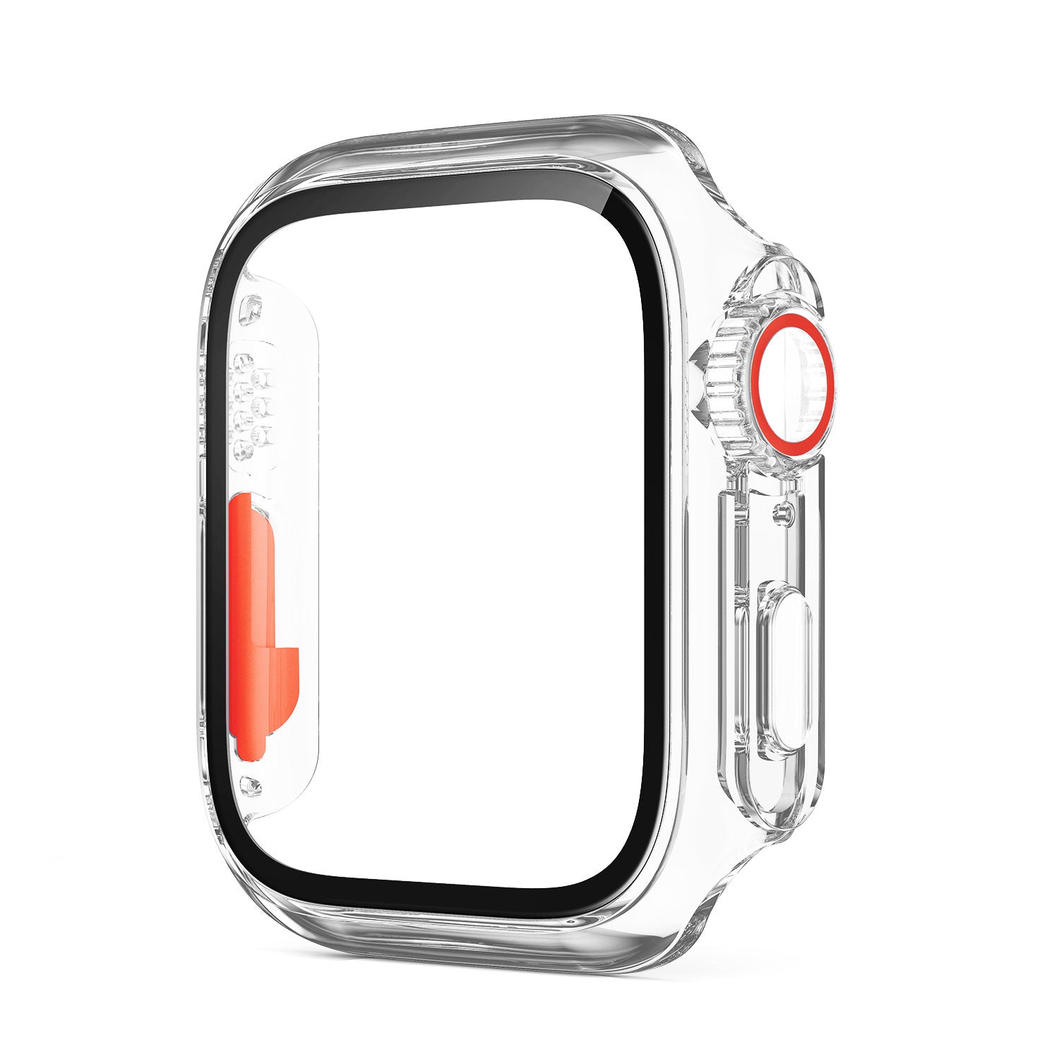 Apple Watch Cover With Tempered Glass Screen Shield Slim Waterproof