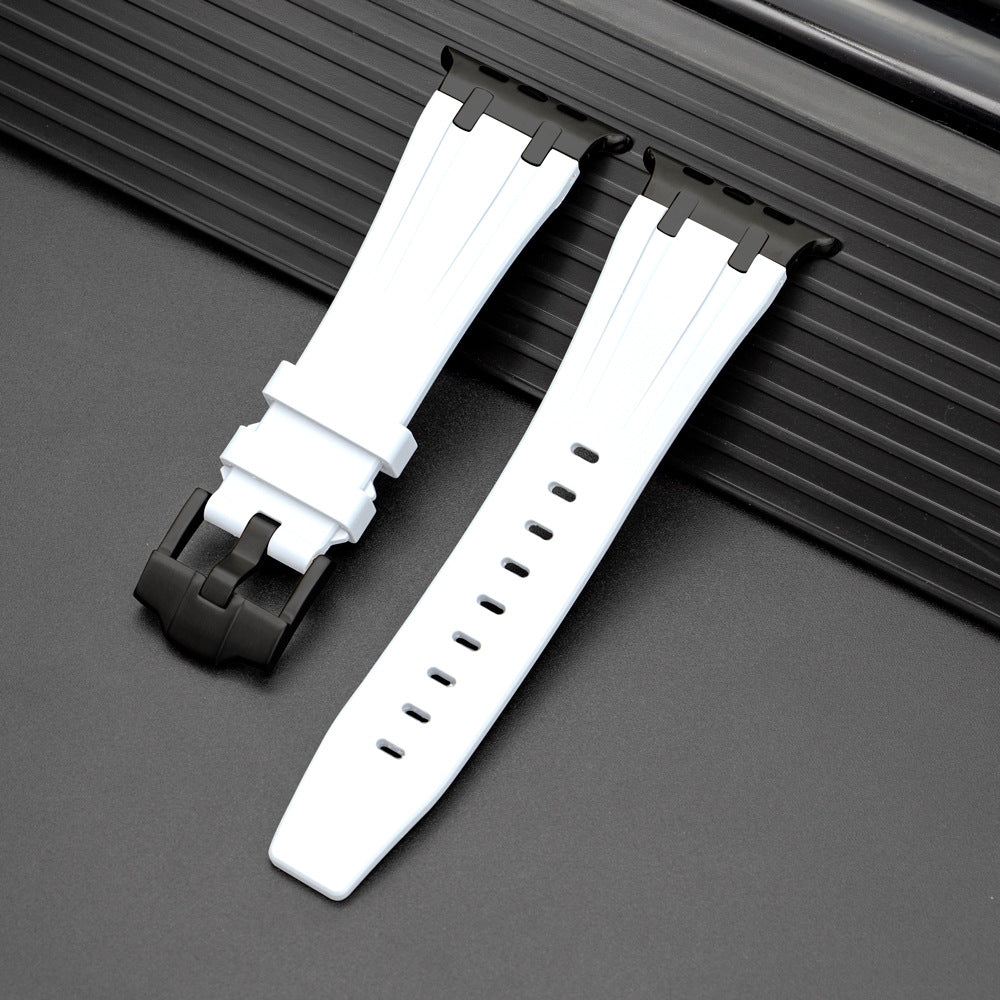 Gelang Tangan Silikon Nexal Untuk Kepala Logam Apple Watch