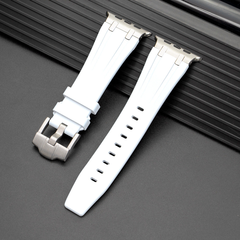 Gelang Tangan Silikon Nexal Untuk Kepala Logam Apple Watch