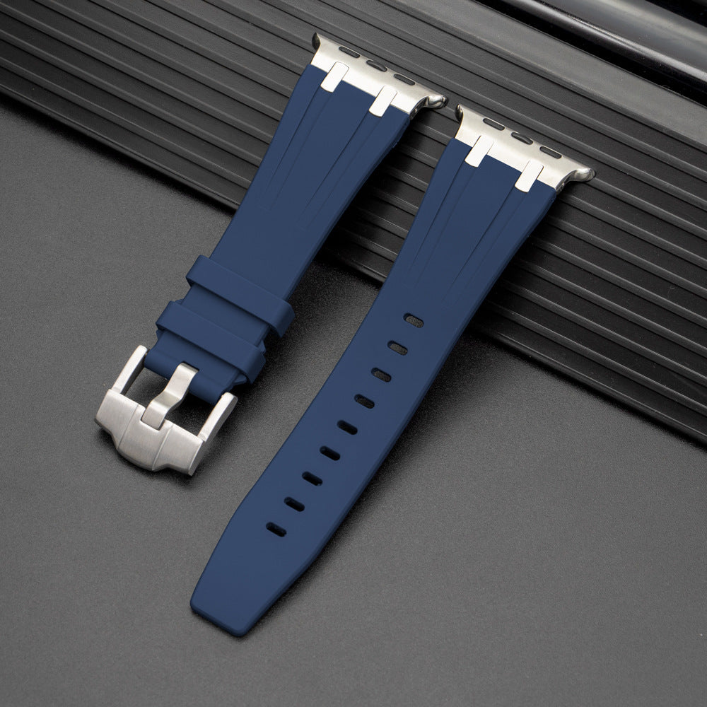 Gelang Tangan Silikon Nexal Untuk Kepala Logam Apple Watch