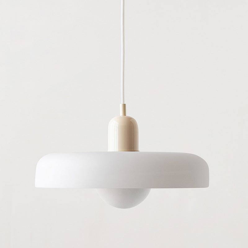 Liora Bauhaus Glass Pendant Light With Height Adjustment