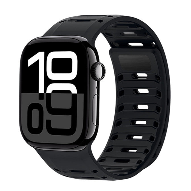 Apple Watch 硅胶表带，全天舒适，日常佩戴