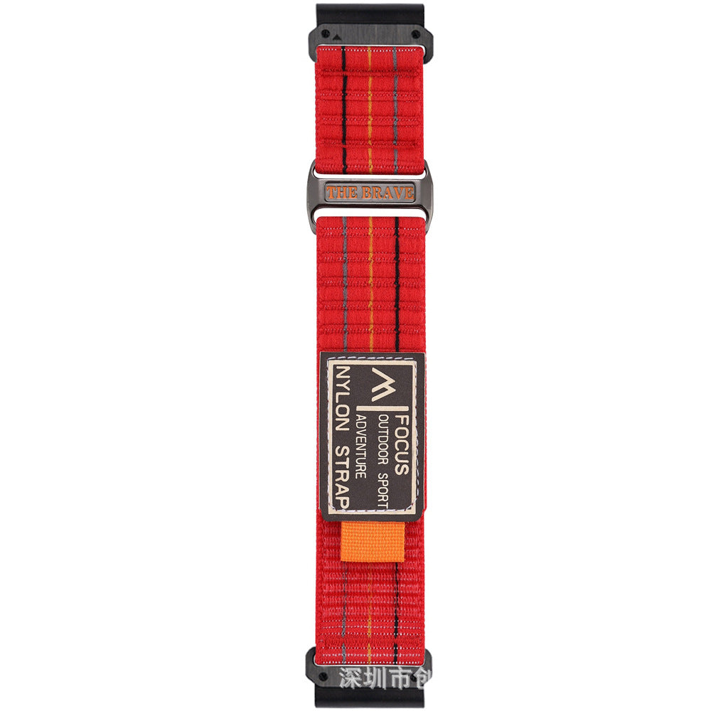 TerraStride 尼龙运动腕带环 适用于三星 Galaxy Watch 4 5 6 7 Pro