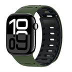 Apple Watch 硅胶表带，全天舒适，日常佩戴