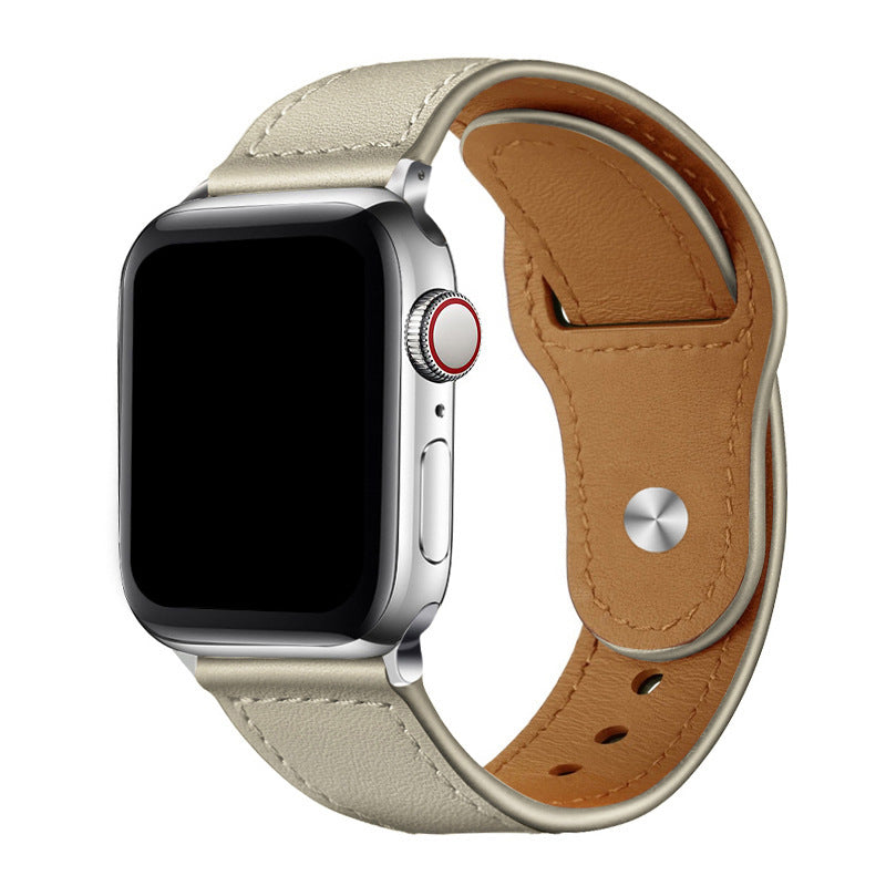 Cinturino in pelle Rivon a loop per Apple Watch Compatibilità