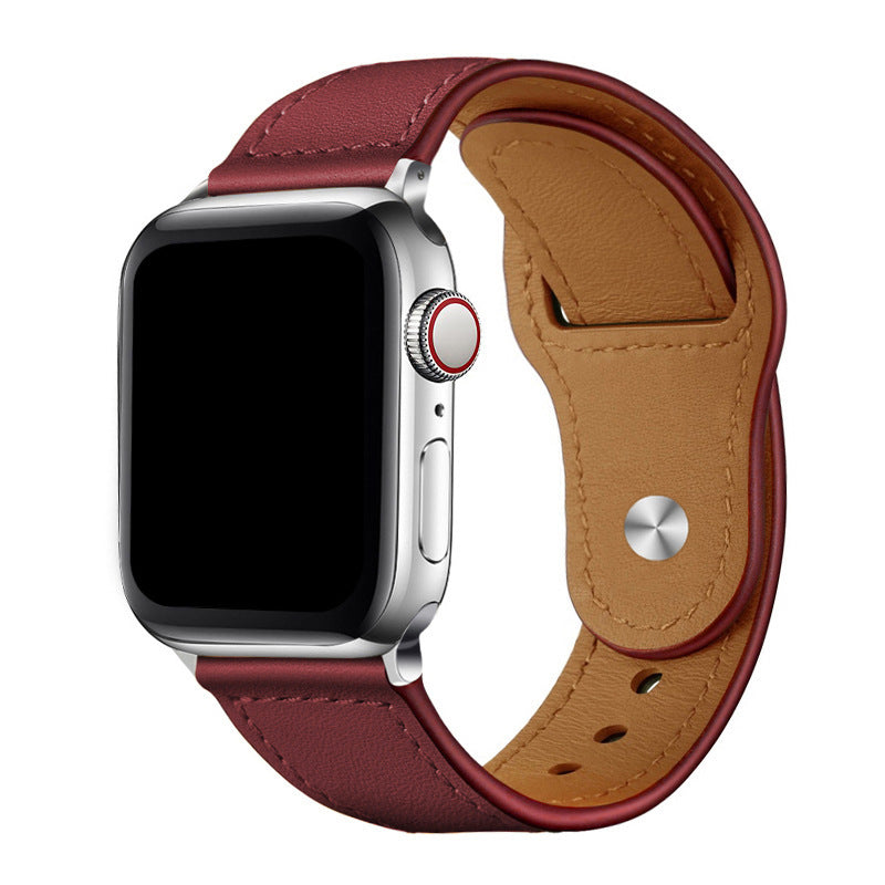 Cinturino in pelle Rivon a loop per Apple Watch Compatibilità