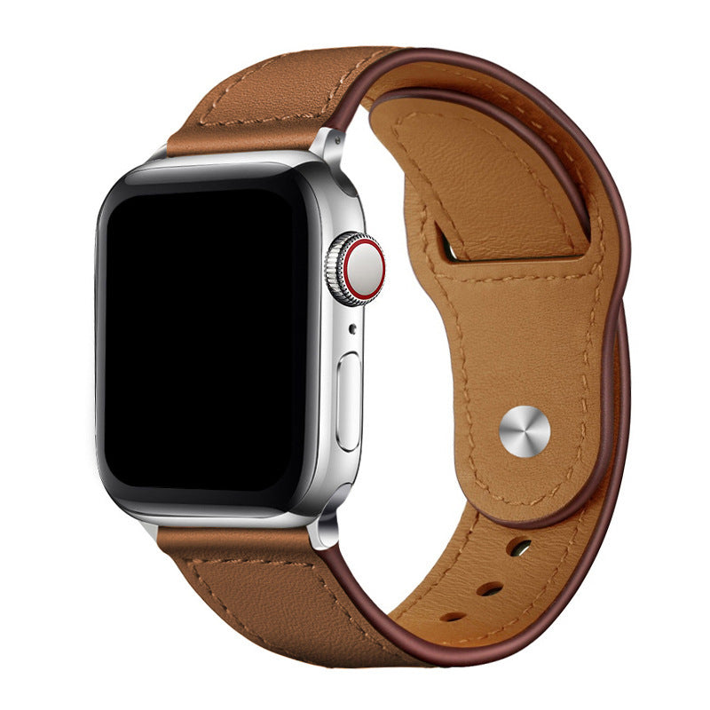 Cinturino in pelle Rivon a loop per Apple Watch Compatibilità
