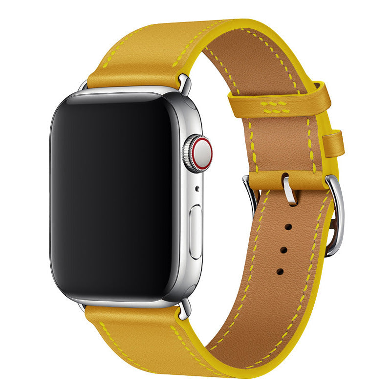マーベル 本革ストラップ Apple Watch用 手縫いの本格クラフトマンシップ