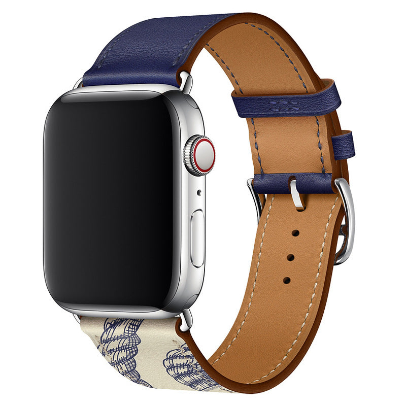 マーベル 本革ストラップ Apple Watch用 手縫いの本格クラフトマンシップ