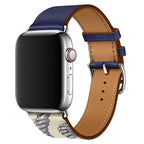 マーベル 本革ストラップ Apple Watch用 手縫いの本格クラフトマンシップ
