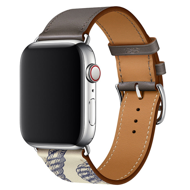 マーベル 本革ストラップ Apple Watch用 手縫いの本格クラフトマンシップ