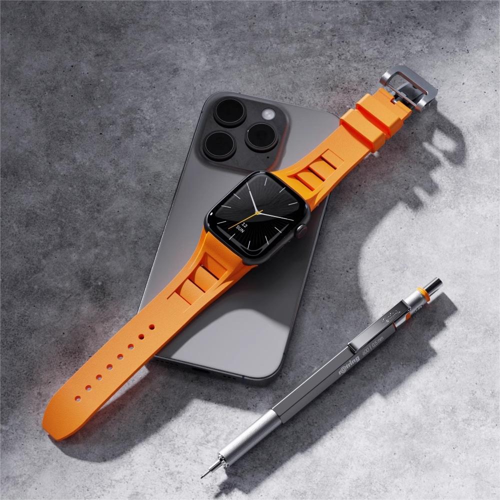 Zephra Sport FKM Replacement Band For Apple Watch Accessory