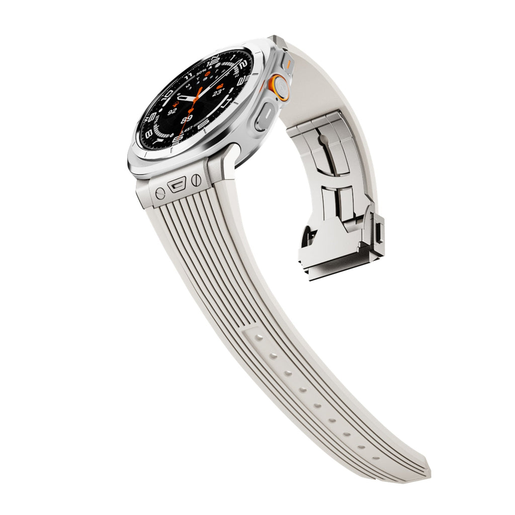Bracelet en Silicone Épuré Mavero Pour Samsung Watch Ultra