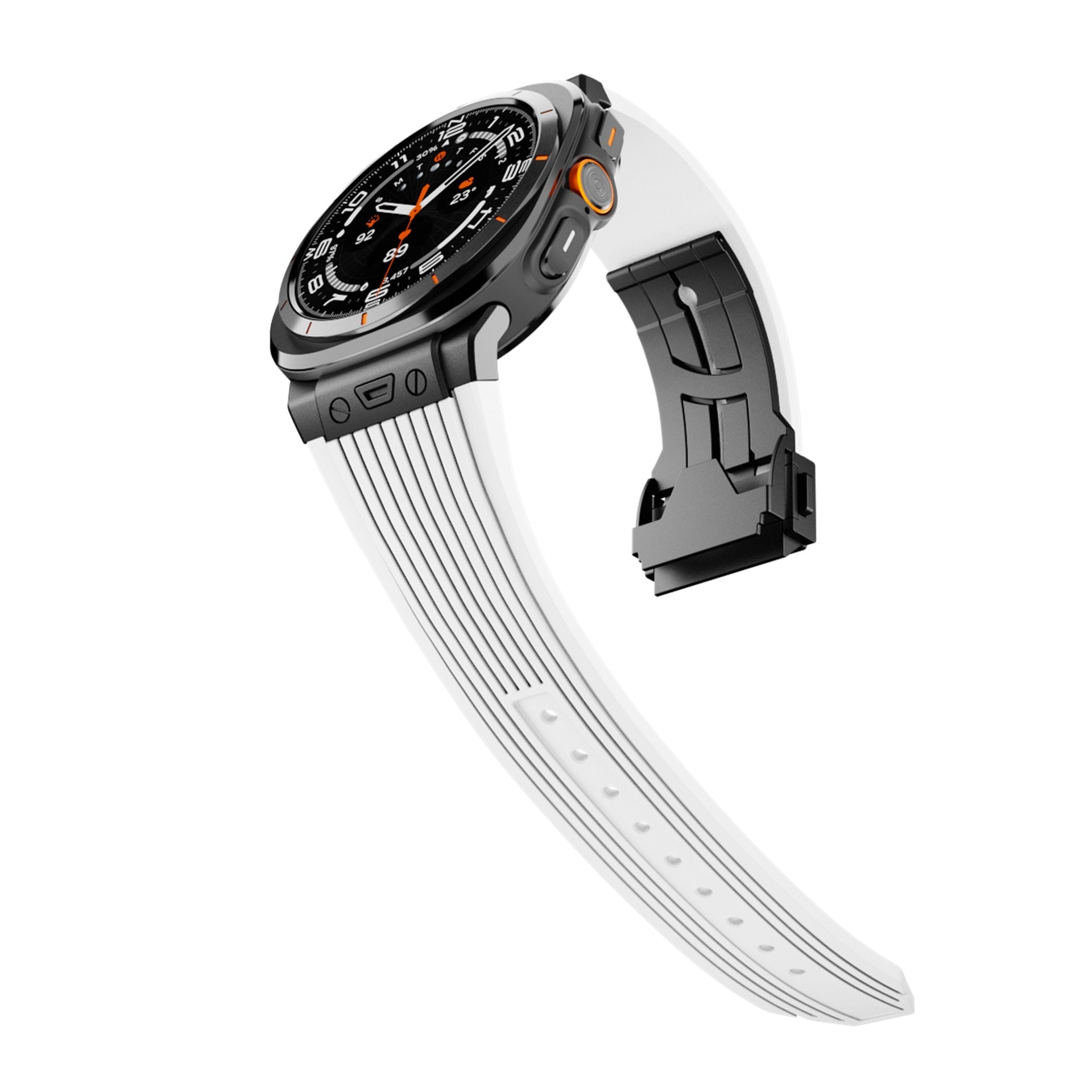 Bracelet en Silicone Épuré Mavero Pour Samsung Watch Ultra
