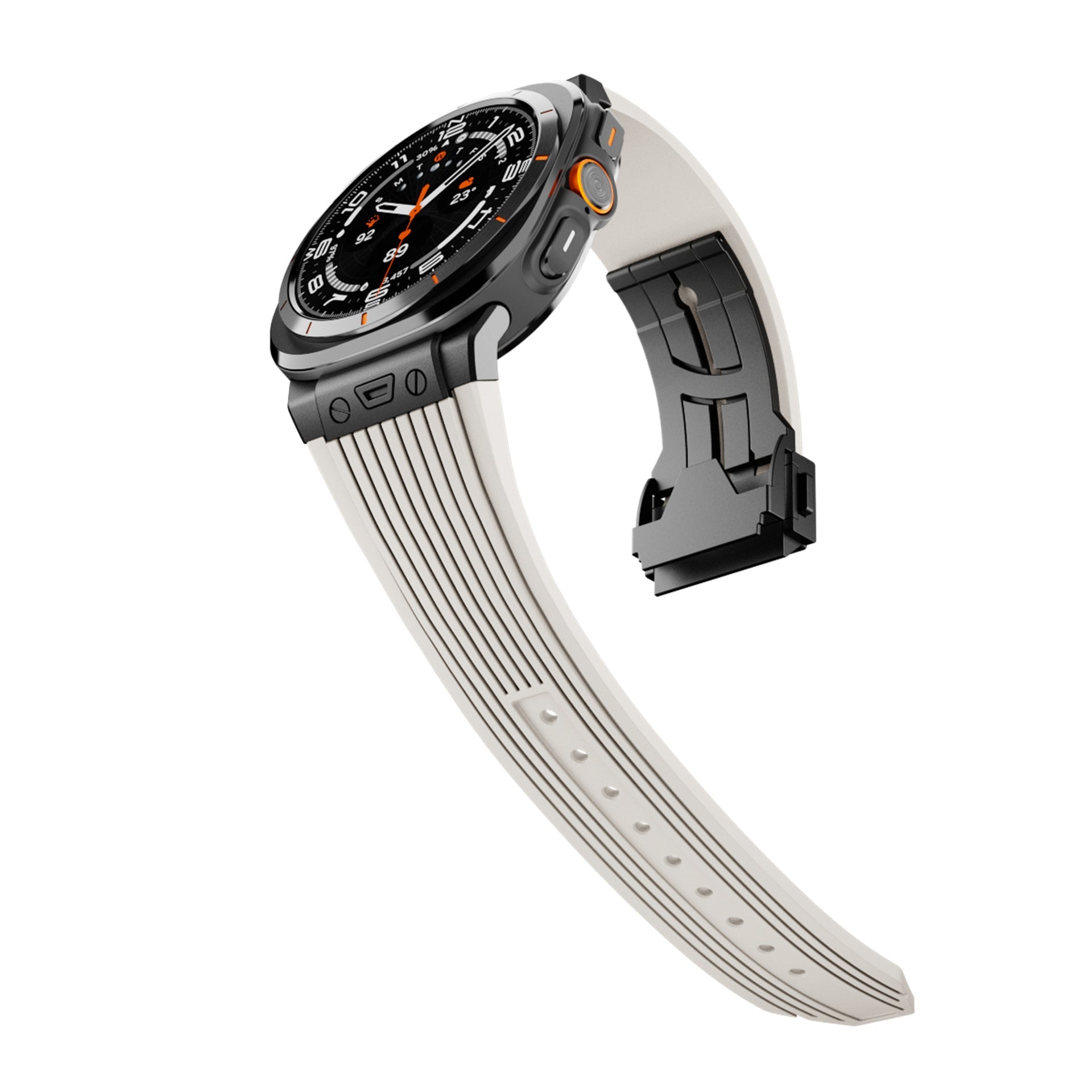 Bracelet en Silicone Épuré Mavero Pour Samsung Watch Ultra