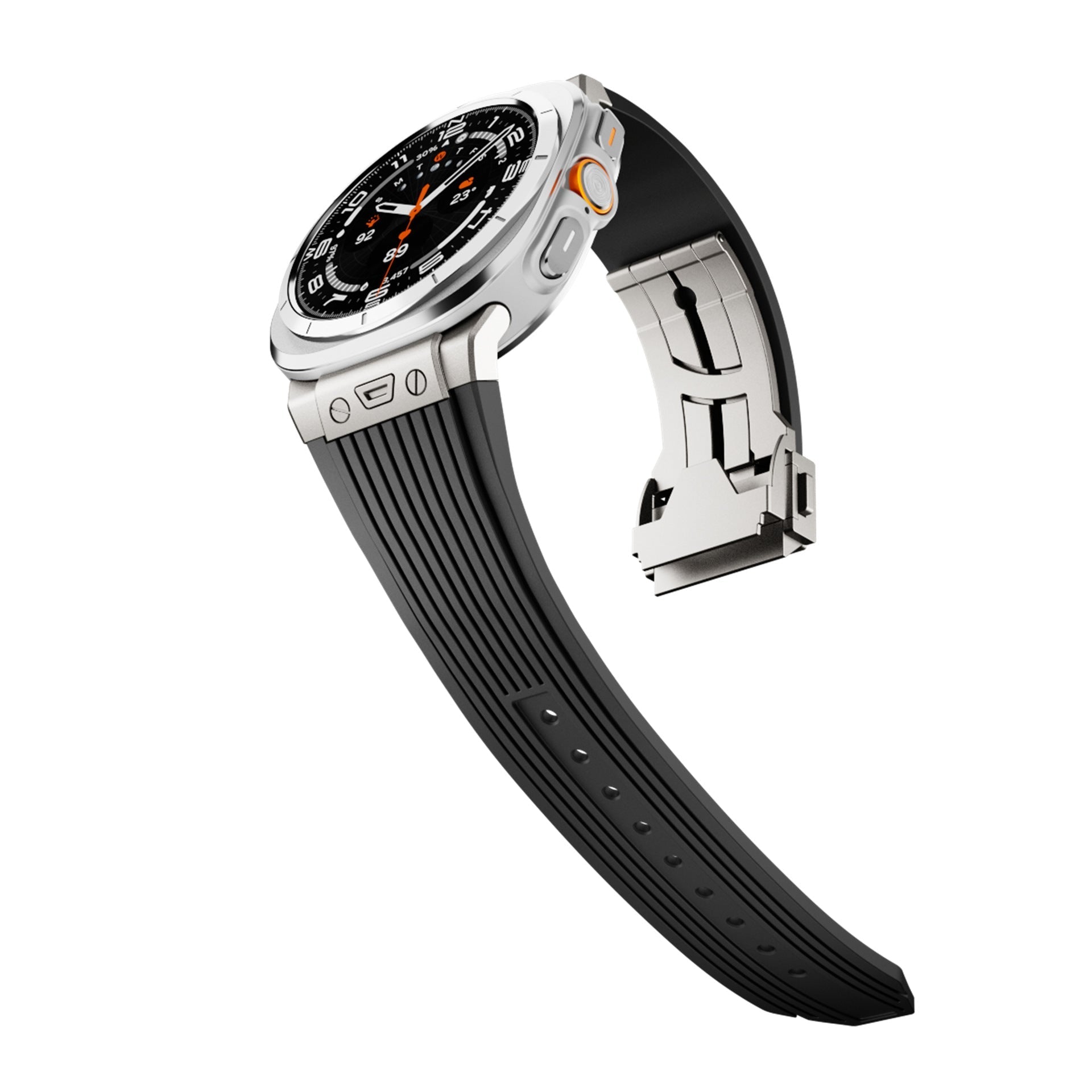 Bracelet en Silicone Épuré Mavero Pour Samsung Watch Ultra