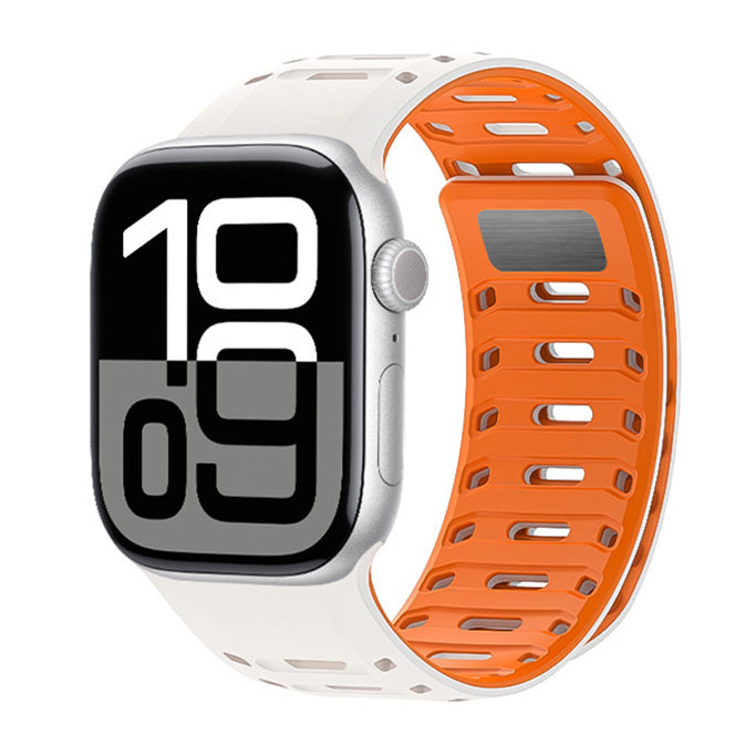 Apple Watch 硅胶表带，全天舒适，日常佩戴