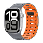 Apple Watch 硅胶表带，全天舒适，日常佩戴