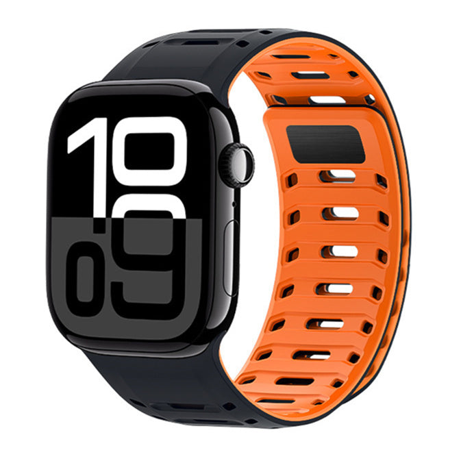 Apple Watch 硅胶表带，全天舒适，日常佩戴