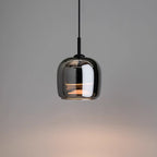 Arden Nordic Pendant Light With Smoky Glass For Kitchen Islands And Dining Areas