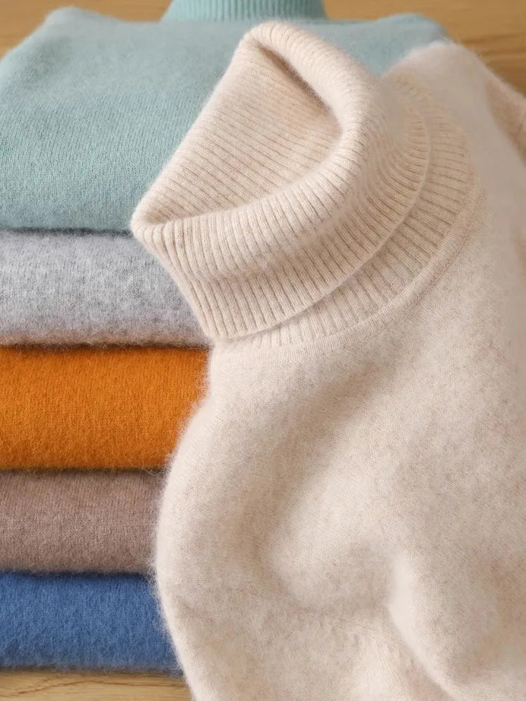 Aureo Men's Cashmere Sweater, One Hundred Percent Cashmere