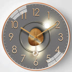 Avelon Silent Wall Clock In Classic Style For Bedroom And Office