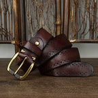 Hawthorne Edition Belt In Genuine Cowhide Classic Quality