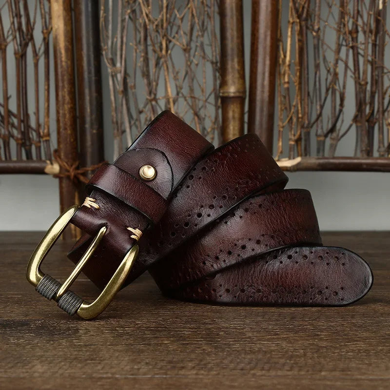 Hawthorne Edition Belt In Genuine Cowhide Classic Quality