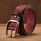 Marcelli Leather Belt For Everyday Use With Timeless Style