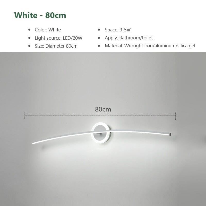 MirroLux LED-peilivalaisin moderniin kylpyhuoneeseen