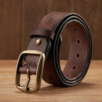 Marcelli Leather Belt For Everyday Use With Timeless Style
