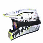 DOT-Certified Youth Motocross Helmet with Goggles