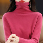 Aurelia Luxe Damenpullover aus 100 % Merinowolle