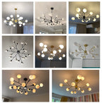 Lustre à bulles Marlow pour éclairage intérieur moderne