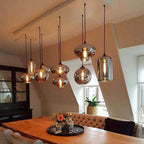 Liora Pendant Chandelier With Glass Accent For Contemporary Interiors