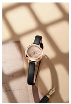 Timeless Mini Leather Watch For Women With Vintage Charm