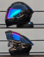 Flip Front Full Face Motorcycle Helmet With Two-Lens Shield DOT Approved