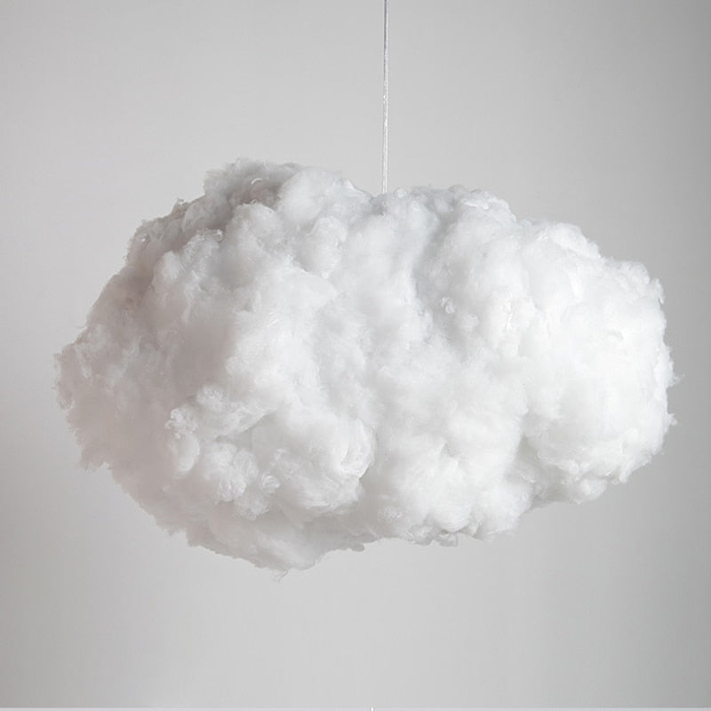 LumaCloud Cotton Diffused Pendant Fixture For Ceiling Light With Subtle Glow