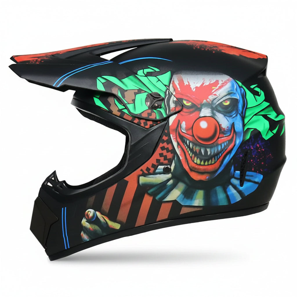 Full-Face Motocross Helmet with DOT & ECE Certification