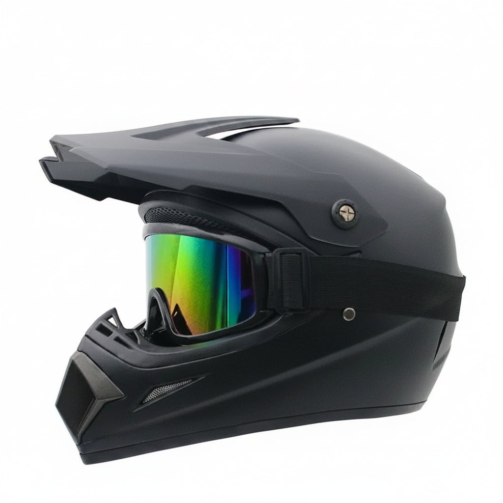 Full-Face Motocross Helmet with DOT & ECE Certification
