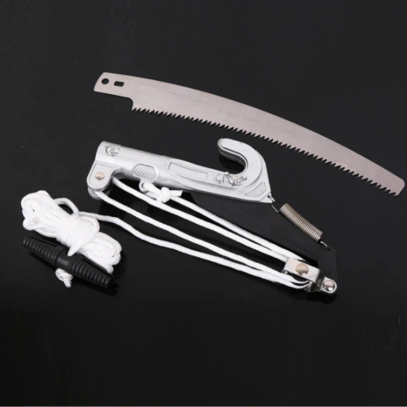 SkyCut Telescopic Tree Pruner | Telescopic Lopper with Rope Pull | SK5 Steel Blade | For Fruit Trees & High Branches