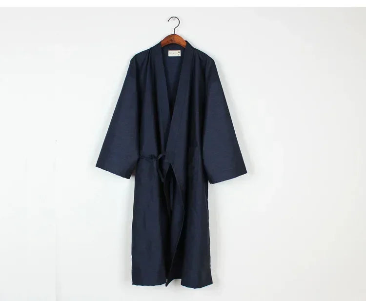 Nadirloft Baumwoll-Kimono-Nachthemd für Herren, Ausgabe 2024