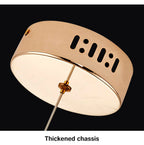 Aurelia Pendelleuchte mit LED-Kristall in Gold für Wohnbereiche