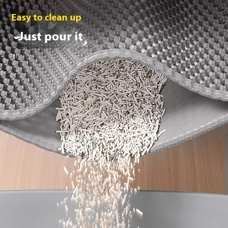 Tapete para Areia de Dupla Camada Ultra-Shield para Proteção de Piso Impermeável e Resistente para Animais de Estimação