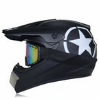 DOT-Certified Youth Motocross Helmet with Goggles