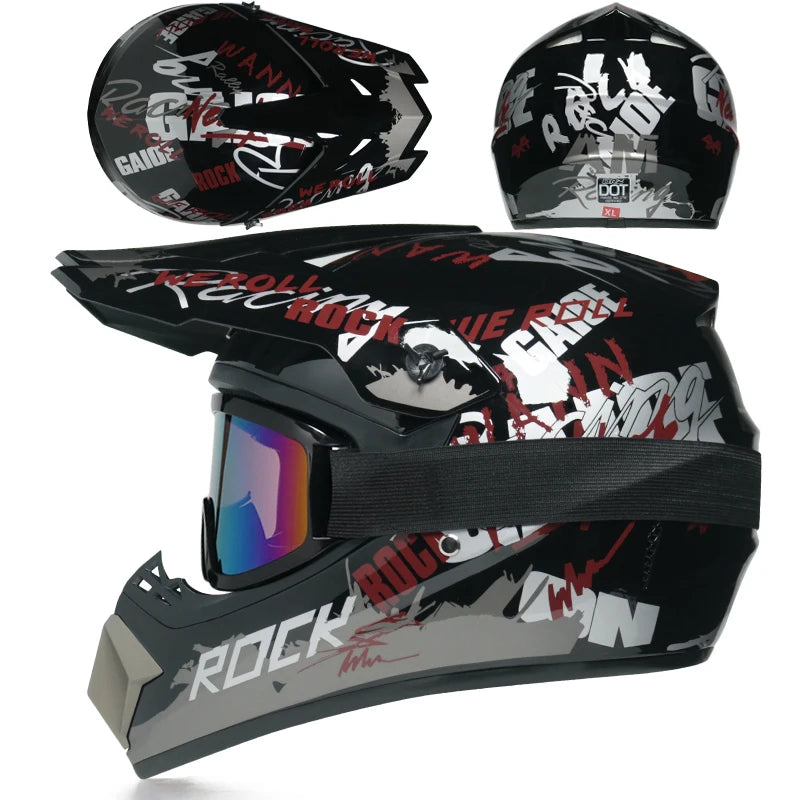 Lightweight Off-Road Helmet for Dirt Bike Adventures