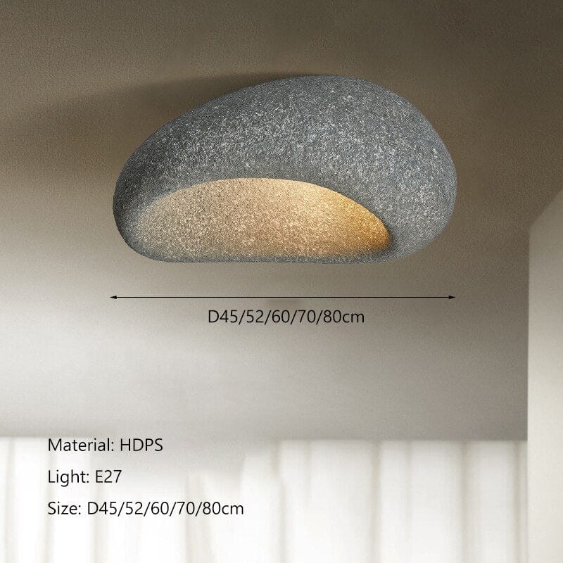 Tenzai Wabi-Sabi Ceiling Light Suitable For Minimalist Homes