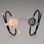 AuroraBond Across Miles Duo Bracelets With Light And Vibrations