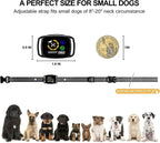 CalmPaws Small Dog Bark Collar Rechargeable And Gentle